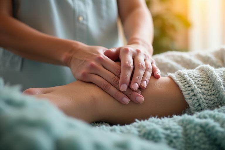 Massage adapté aux seniors
